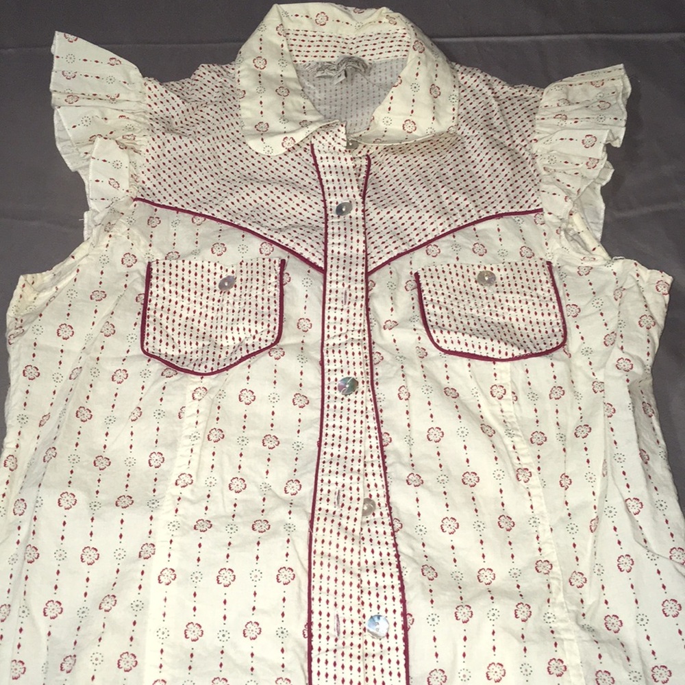 Cute Western Style Shirt